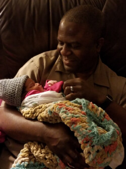 Grandpa and First Granddaughter